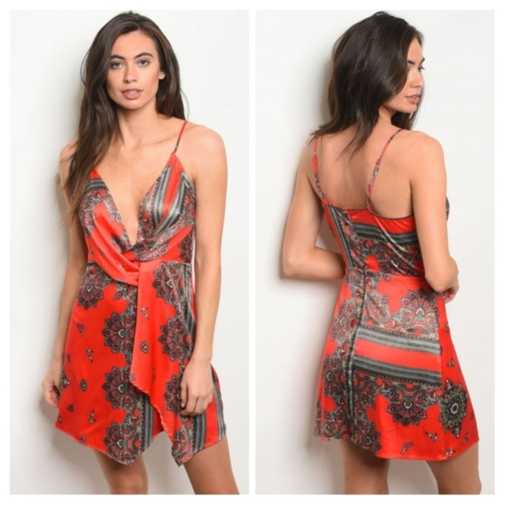 NWT Banjul Red Mini Dress